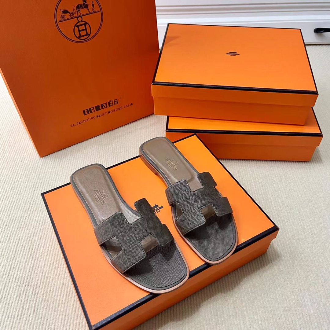 에르메스 올수공 오란 슬리퍼 샌들 앱송 56